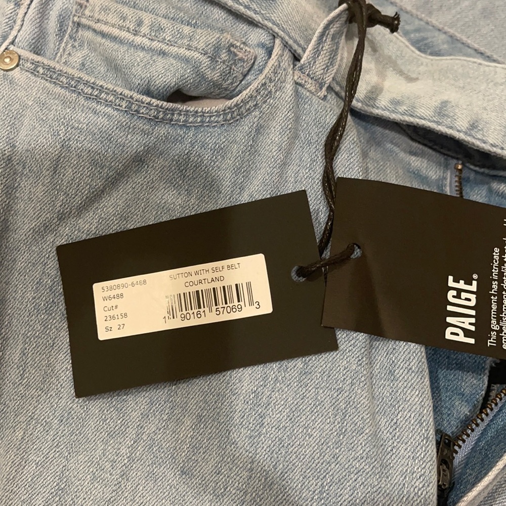 Paige Sutton with Self Belt Size 27